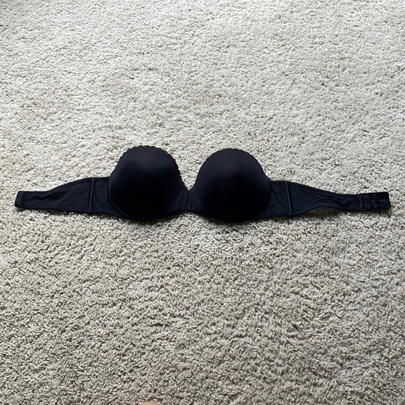 Vanity Fair Women's Gel Touch Padded Strapless Push Up Bra 36C - Picture 2 of 6